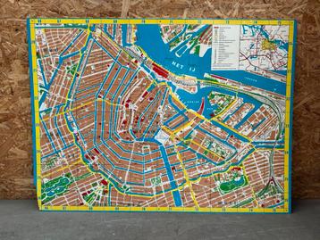 Stadskaart Amsterdam centrum beschikbaar voor biedingen