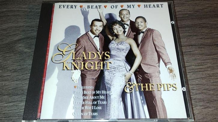 Gladys Knight & The Pips - Every Beat Of My Heart, Cd's en Dvd's, Cd's | R&B en Soul, Zo goed als nieuw, 1960 tot 1980, Ophalen of Verzenden