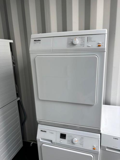 Miele T8703 lucht afvoerdroger, Witgoed en Apparatuur, Wasdrogers, Zo goed als nieuw, Luchtafvoer, 6 tot 8 kg, 85 tot 90 cm, Ophalen