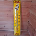 emaille temperatuur meter pneus hutchinson, Ophalen of Verzenden, Zo goed als nieuw, Reclamebord