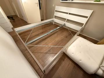 IKEA Bedframe 160x200 met opbergruimte- Wit - afbeelding 1