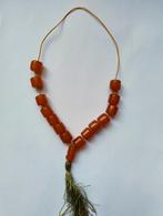 Antieke gebedsketting bakeliet /tasbih, Sieraden, Tassen en Uiterlijk, Kettingen, Ophalen of Verzenden, Zo goed als nieuw