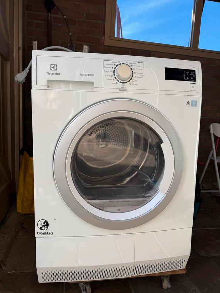 Electolux Droger - Betrouwbaar en Efficiënt!, Witgoed en Apparatuur, Wasdrogers, Gebruikt, Condens, Voorlader, 6 tot 8 kg, 85 tot 90 cm