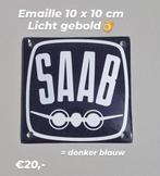 Nieuw Saab emaille bord, bordje, Reclamebord, ., Nieuw, Ophalen of Verzenden