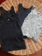 Vier hemden Dilling wol/zijde mt 110/116, Verzenden, Gebruikt, Jongen, Nacht- of Onderkleding