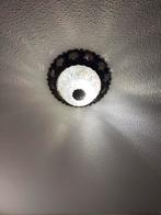 Mooie lamp met geslepen glas, Ophalen of Verzenden