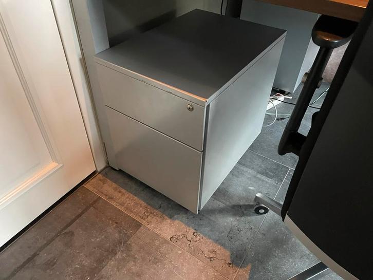 2 Ladeblokken op Wielen - Bureau/Archief/Kantoor, Huis en Inrichting, Kasten | Ladekasten, Gebruikt, Minder dan 100 cm, Minder dan 50 cm