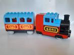 Duplo (werkende) trein met wagon uit set 10507, Kinderen en Baby's, Speelgoed | Duplo en Lego, Duplo, Gebruikt, Ophalen of Verzenden