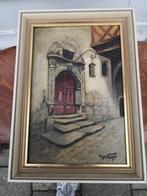 Rothenburger tor geschilderd, Antiek en Kunst, Kunst | Schilderijen | Klassiek, Ophalen of Verzenden