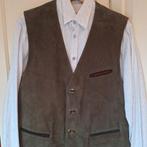 Trachten gilet leer overhemd oktoberfeest Tiroler, Ophalen of Verzenden, Gedragen, Maat 52/54 (L), Gössl