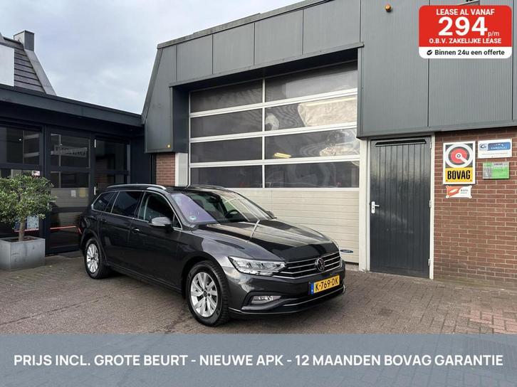 Volkswagen Passat Variant 1.5 TSI Business PANO/TH/VIRTUEEL, Auto's, Volkswagen, Bedrijf, Te koop, Passat, ABS, Achteruitrijcamera