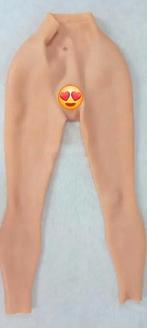 VROUWLIJKE BROEK SILICONE VERKLEED ALS VROUW ALLE OPTIES, Ophalen of Verzenden, Nieuw, Carnaval