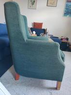 Green corduroy couch seat 1-seater, Ophalen, Gebruikt, Overige kleuren, Eén