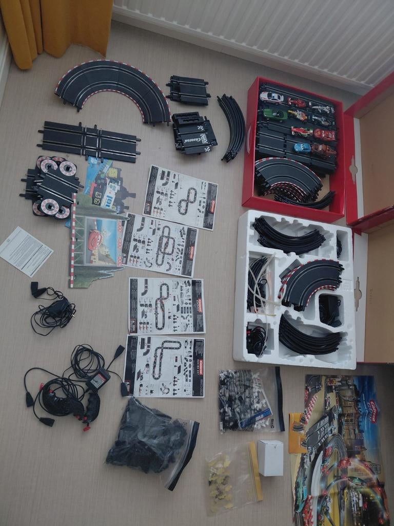 4 Carrera Racebanen, Ophalen, Zelf te bouwen, Carrera, Elektrisch