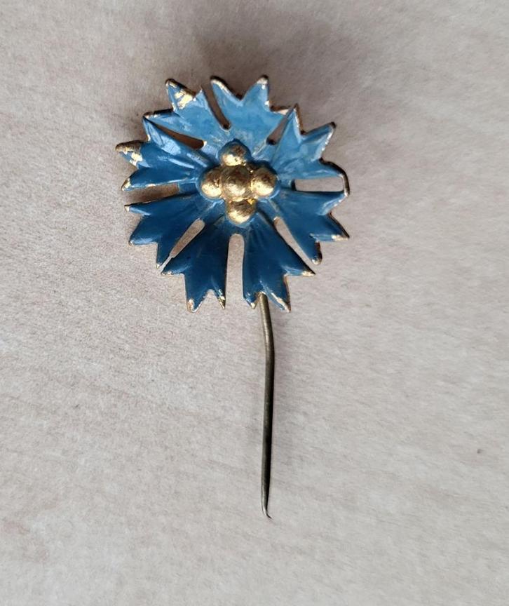 Edelweiss Bloem speldje, Verzamelen, Speldjes, Pins en Buttons, Gebruikt, Speldje of Pin, Overige onderwerpen, Ophalen of Verzenden