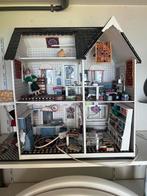 Poppenhuis met Inrichting en Accessoires Compleet Ing, Antiek en Kunst, Ophalen