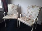Vintage Stoelen - Set van 2, Huis en Inrichting, Stoelen, Ophalen, Gebruikt, Twee, Wit