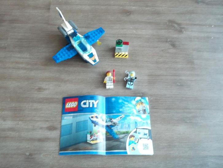 lego police 60206 sky police jet patrol (2019), Kinderen en Baby's, Speelgoed | Duplo en Lego, Gebruikt, Lego, Complete set, Ophalen of Verzenden