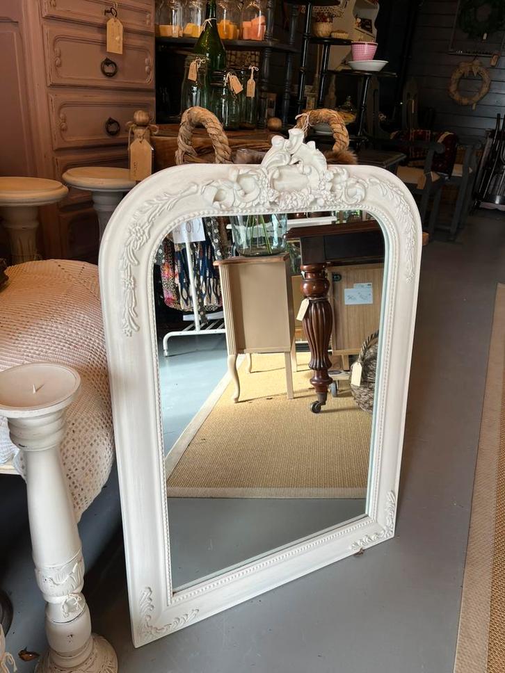 Grote toogspiegel, Huis en Inrichting, Woonaccessoires | Spiegels, Minder dan 100 cm, Rechthoekig, Ophalen