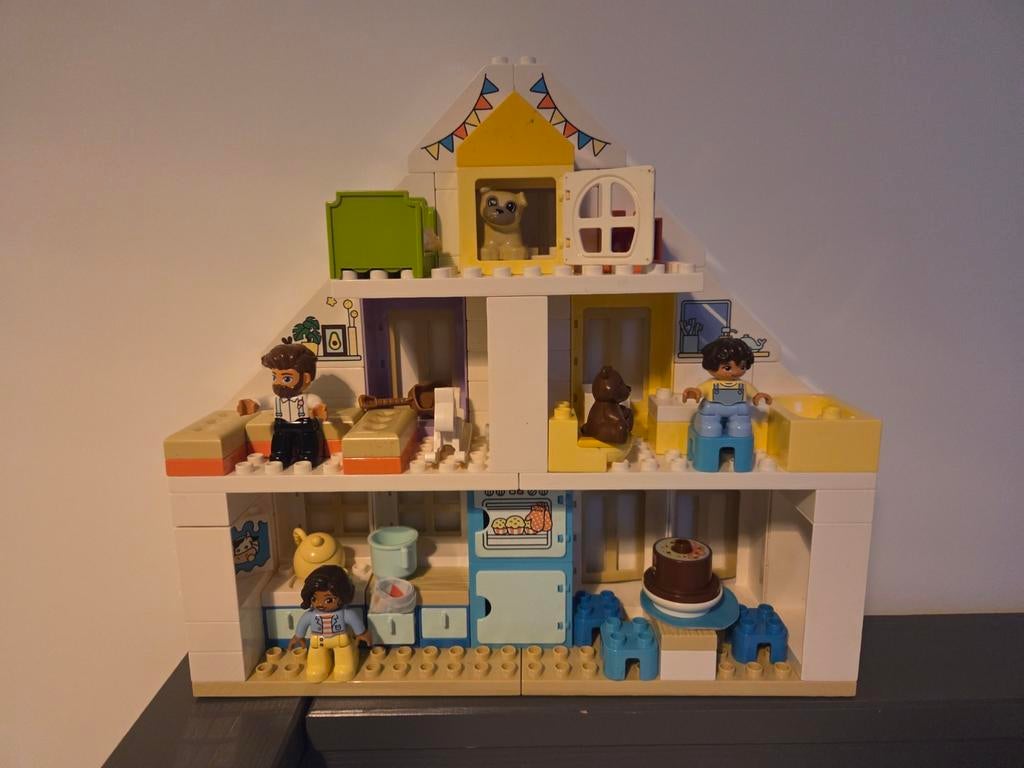 Duplo Modulair Huis 10929 - Complete Set, Kinderen en Baby's, Speelgoed | Duplo en Lego, Ophalen, Zo goed als nieuw, Complete set