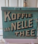 Van Nelle koffie thee blik, Huis en Inrichting, Woonaccessoires | Kisten, Overige materialen, Minder dan 50 cm, Gebruikt, Minder dan 50 cm