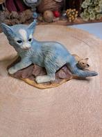 Poes met muis beeldje, Ophalen of Verzenden, Zo goed als nieuw, Dier