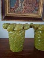 Des Pots limoen vazen, Huis en Inrichting, Woonaccessoires | Vazen, Ophalen, Gebruikt, Overige kleuren, Aardewerk of Porselein