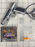 Time Crisis + Logic 3 Protector 2 Light Gun – PlayStation 1, Info@bandainamco.com, Gebruikt, Vanaf 18 jaar, Shooter