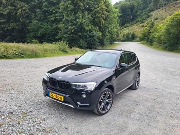 BMW X3 2.0 D Sdrive 191PK AUT 2015 Zwart DEALER ONDERHOUDEN  beschikbaar voor biedingen