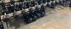 Lifemaxx rubberen dumbbells  dumbbell set gewichten 24-38 kg, Gebruikt, Lifemaxx, Gewichten, Ophalen of Verzenden
