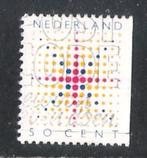 NG; 1393a decemberzegel rechts ongetand, Postzegels en Munten, Postzegels | Nederland, Verzenden, Gestempeld