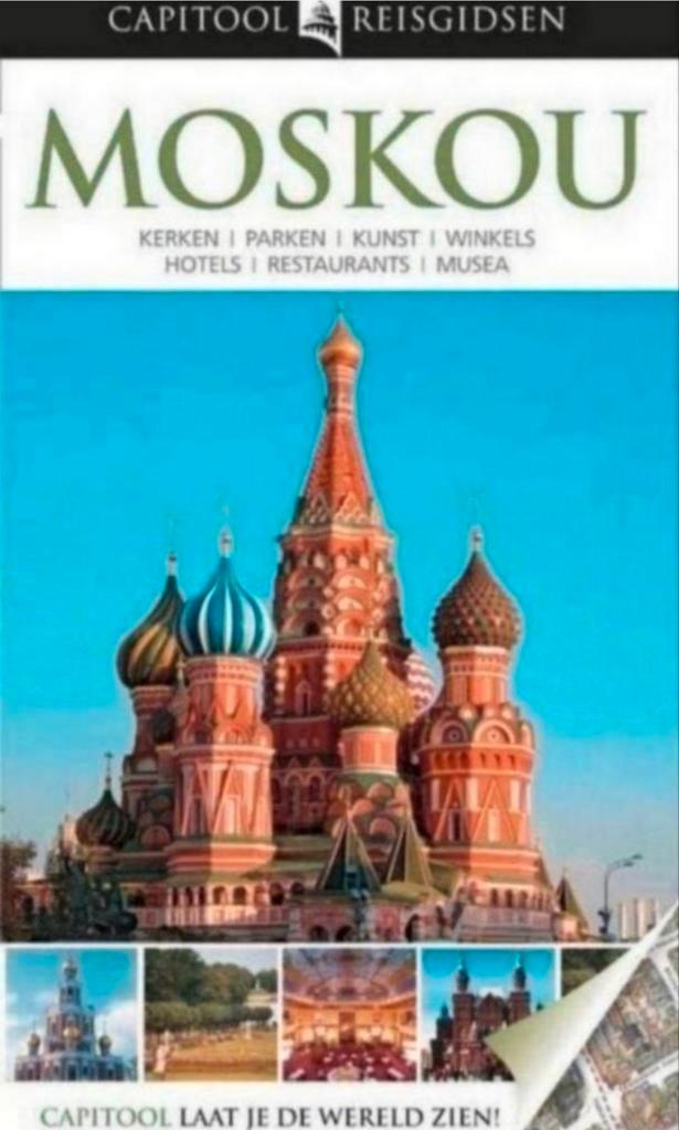 MOSKOU capitool reisgids Nederland, Boeken, Reisgidsen, Zo goed als nieuw, Reisgids of -boek, Europa, Capitool, Verzenden