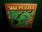 NIEUW Mini puzzel Rainforest met dieren en vogels 88 stukjes, Kinderen en Baby's, Speelgoed | Kinderpuzzels, Nieuw, Meer dan 50 stukjes