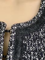 H753 Expresso maat 40=M wollen jasje blazer colbert zwart/gr, Kleding | Dames, Maat 38/40 (M), Expresso, Zwart, Ophalen of Verzenden
