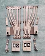 Lego trein 12 Volt grijze rail (electrische) wissels., Ophalen of Verzenden, Gebruikt, Complete set, Lego