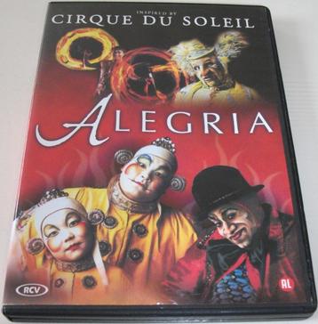 Dvd *** ALEGRIA *** Inspired by Cirque Du Soleil beschikbaar voor biedingen