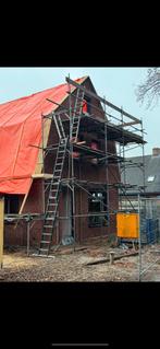 Steiger te koop, Doe-het-zelf en Verbouw, Steigers, Ophalen, Gebruikt, Gevelsteiger, 5 meter of hoger