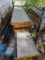 Sandwichpanelen - 5 stuks - 40mm isolatie, Doe-het-zelf en Verbouw, Platen en Panelen, Ophalen, Gebruikt, Overige materialen, 20 tot 50 mm