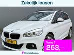 BMW 2 Serie Active Tourer 218d High Executive M-sport AUTOMA, Auto's, BMW, Euro 6, 150 pk, Wit, Leder