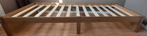 Bedframe met lades 90x200, Huis en Inrichting, Slaapkamer | Bedden, Zo goed als nieuw, Eenpersoons, 90 cm, 200 cm, Hout, Bruin