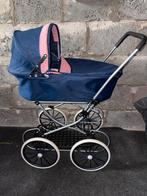Blauwe Poppenwagen, Kinderen en Baby's, Speelgoed | Poppen, Ophalen, Zo goed als nieuw, Babypop
