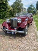 MG TD 1950 Rood, Auto's, 4 cilinders, Cabriolet, Leder, Particulier