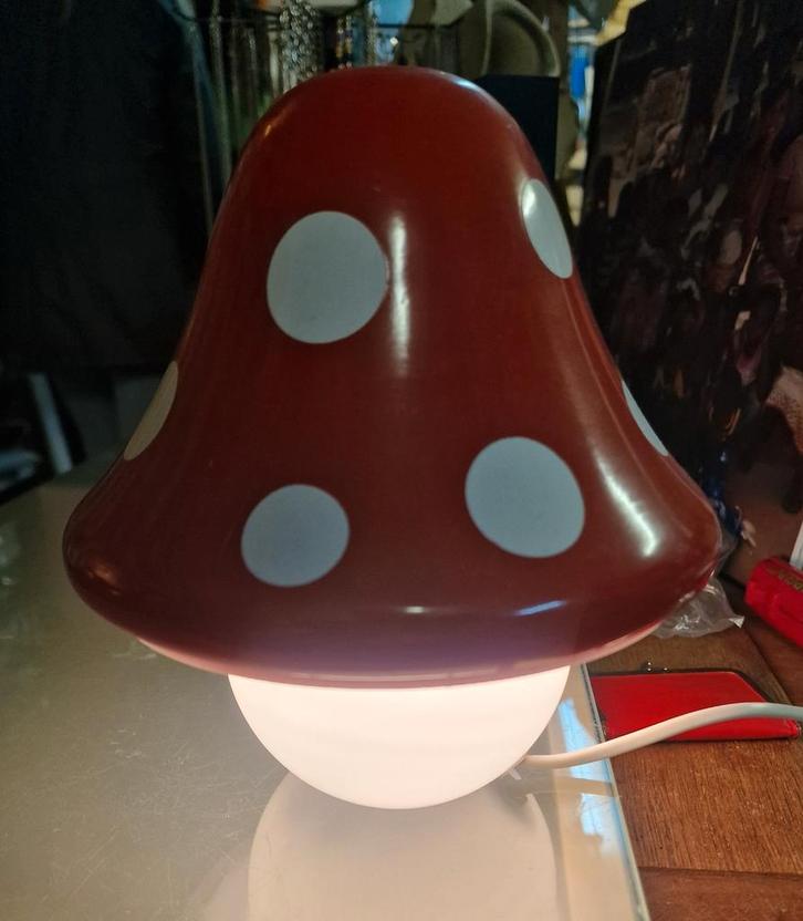 Leuk paddenstoel lampje, Huis en Inrichting, Lampen | Losse lampen, Zo goed als nieuw, Led-lamp, Minder dan 30 watt, Overige fittingen