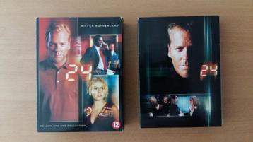 Seizoen 1 en 2 van de "SERIE 24" dvd compleet, beschikbaar voor biedingen