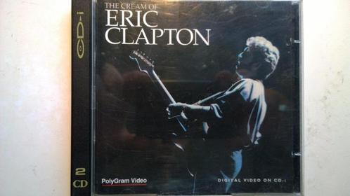 Eric Clapton - The Cream Of Eric Clapton (Video CD), Cd's en Dvd's, Cd's | Rock, Zo goed als nieuw, Poprock, Ophalen of Verzenden