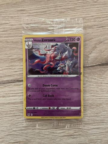 Hisuian Zoroark (076/196) Promo EB Games Pokemon - sealed! beschikbaar voor biedingen