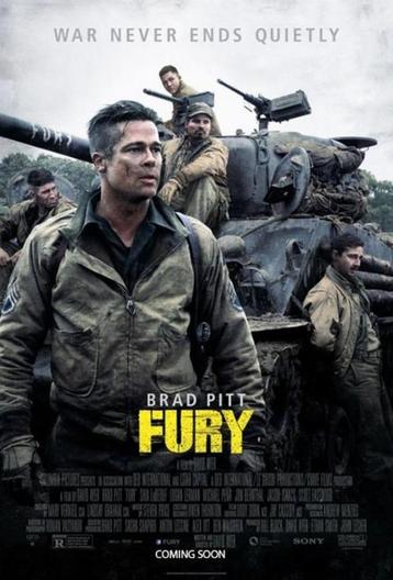 FURY      filmposter. beschikbaar voor biedingen