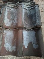 GRATIS 64 ROOD/BRUIN dakpannen en 7 linker kantpannen, Doe-het-zelf en Verbouw, Dakpannen en Dakbedekking, Ophalen, Gebruikt, Steen of Klei