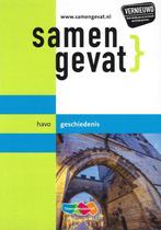 HAVO GESCHIEDENIS EXAMENBOEK - Samengevat, Ophalen of Verzenden, Zo goed als nieuw, HAVO, Geschiedenis