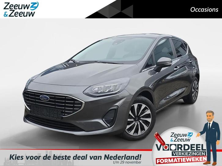 Ford Fiesta 1.0 EcoBoost Titanium | Android Auto/ Apple Carp, Auto's, Ford, Bedrijf, Te koop, Fiësta, ABS, Airbags, Airconditioning